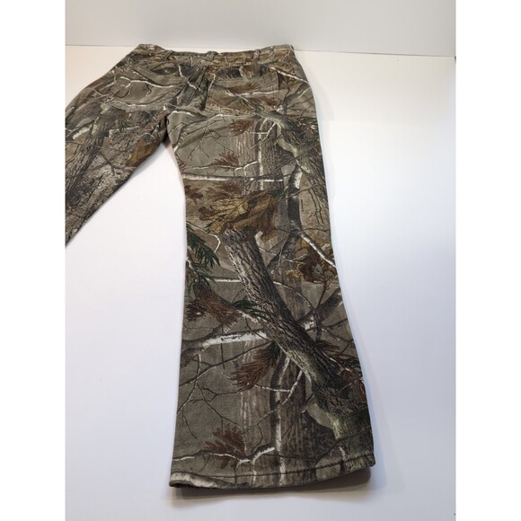 Realtree Camo Pants Mens 36x30 Hunting Streetwear Y2K 100% Cotton Double Knee - Picture 12 of 12